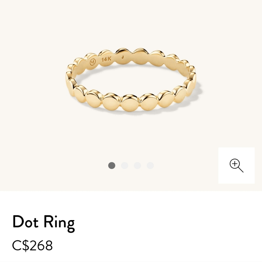 Mejuri Dot Ring